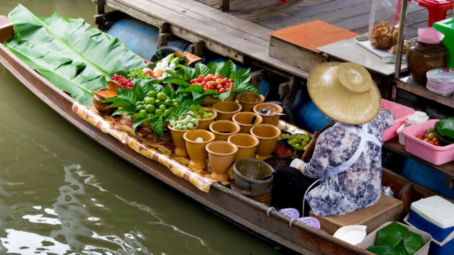 タイのおすすめ水上マーケット