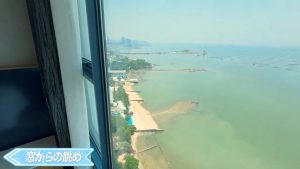 【S Sriracha Hotel & Residence】ベッドルームからの眺め