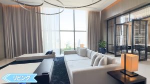 【Emporium Suites by Chatrium】リビング