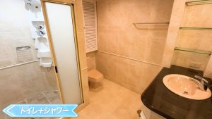 【NS PARK】セカンドのトイレとシャワー
