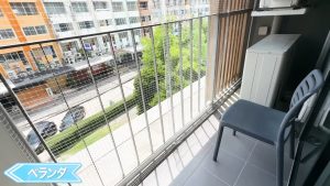 【Madera Residence Sriracha】ベランダ