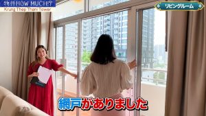 【Krung Thep Thani Tower】ベランダの網戸