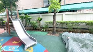 【Krung Thep Thani Tower】ファシリティの公園