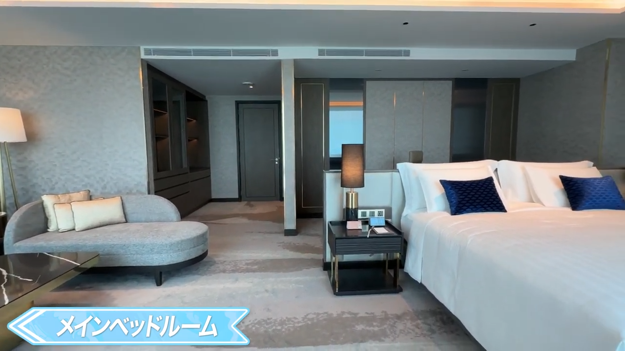 【Chatrium Grand Bangkok】メインベッドルーム