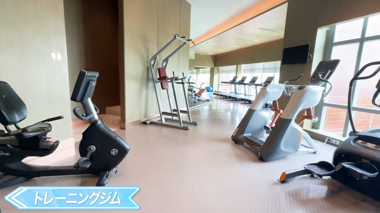 【Chatrium Grand Bangkok】トレーニングジム