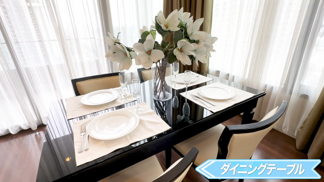 【The Willows Apartment】ダイニング