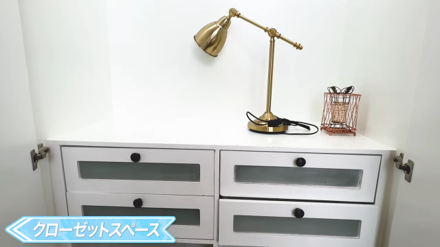 【The Willows Apartment】クローゼットスペース