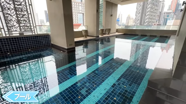 【The Willows Apartment】プール
