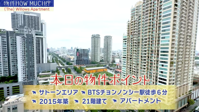 【The Willows Apartment】ポイント1