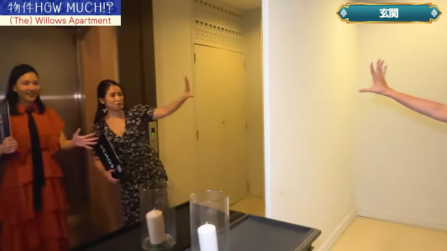 【The Willows Apartment】大きな鏡