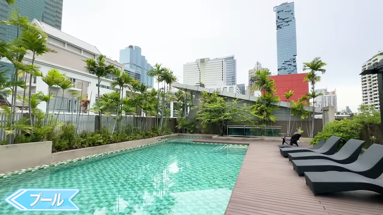 【Silom Lofts】プール