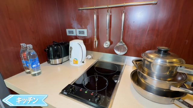 【Grand Mercure Bangkok Asoke Residence】キッチン