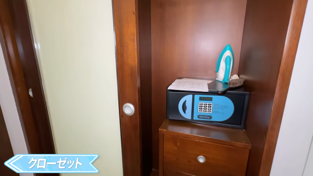 【Grand Mercure Bangkok Asoke Residence】クローゼット3
