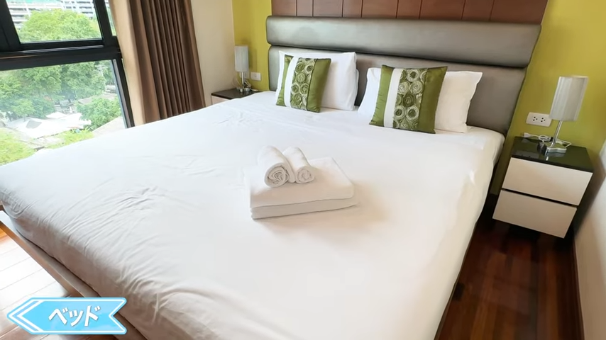 【Silom forest Residence】ベッド