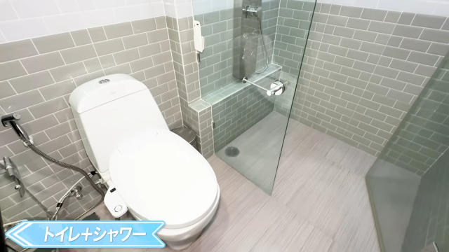 【Villa Sikhara】トイレとシャワー