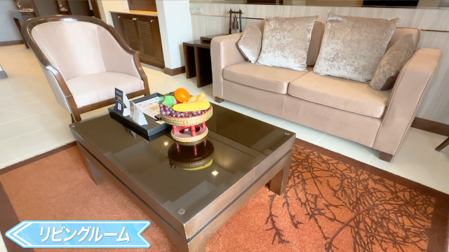【Grand Mercure Bangkok Asoke Residence】リビング