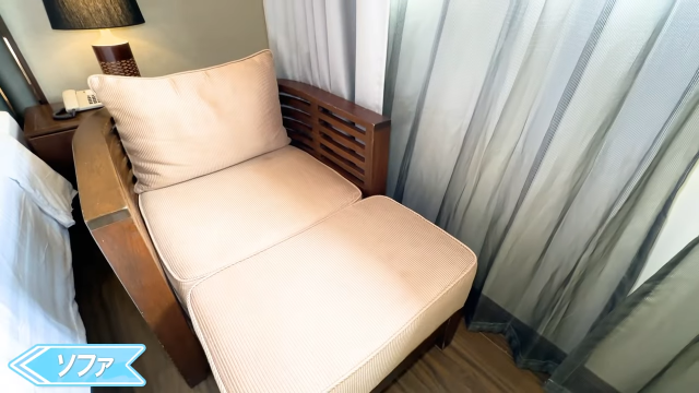 【Grand Mercure Bangkok Asoke Residence】ソファ