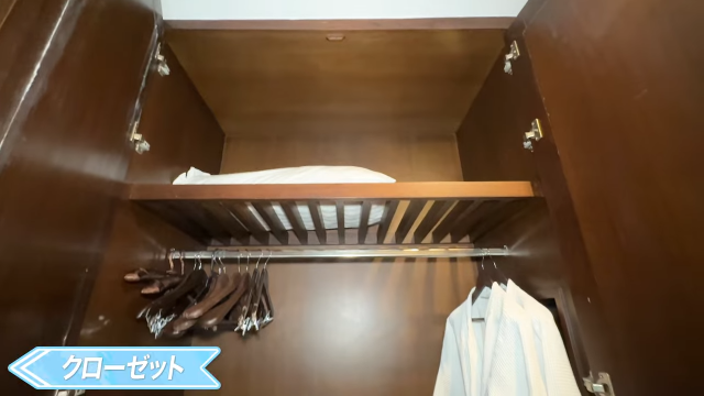 【Grand Mercure Bangkok Asoke Residence】クローゼット