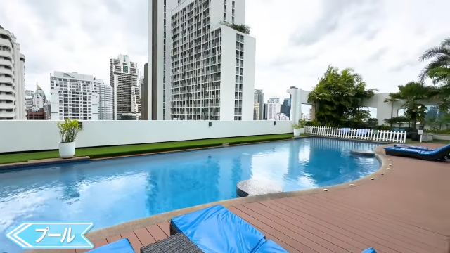 【Grand Mercure Bangkok Asoke Residence】プール