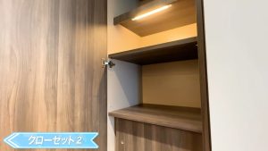 【NS Residence Sukhumvit49】クローゼットの中2