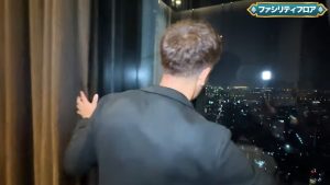 【Hampton Residence Thonglor】ゲームルームの夜景
