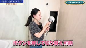 【The Pentacles】メインベッドルームの水圧チェック