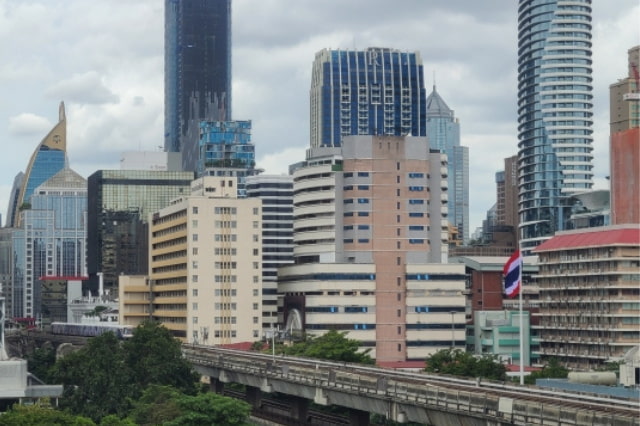 バンコクの街並み