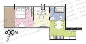 15 Sukhumvit Residence（15 スクンビット レジデンス） 1ベッドルーム 36〜72㎡ レイアウト画像