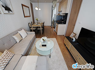 Hampton Residence next to Emporium (Apartment)（ハンプトン レジデンス ネクスト トゥー エンポリアム） 1ベッドルーム 40㎡ 画像2