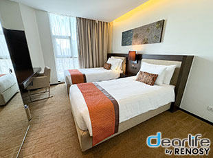 JC Kevin Sathorn Bangkok Hotel（JC ケビン サトーン バンコク ホテル） 2ベッドルーム 128㎡ 画像6
