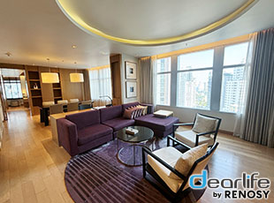 Marriott Executive Apartments Bangkok Sukhumvit Thonglor（マリオット エグゼクティブ アパートメント スクンビット トンロー） 3ベッドルーム 164㎡ 画像1