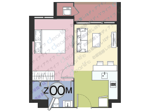 mori HAUS（モリ ハウス） 1ベッドルーム 35〜48㎡ レイアウト画像