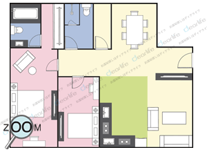 Prasanmitr Place（プラサミット プレイス） 2ベッドルーム 120〜165㎡ レイアウト画像