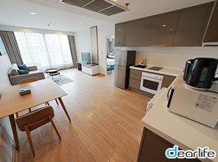 Shama Lakeview Asoke（シャマ レイクビュー アソーク） 1ベッドルーム 55〜63㎡ 画像1