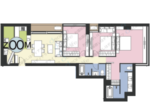 The Alcove Thonglor 10（ザ アルコーブ トンロー 10） 3ベッドルーム 126〜210㎡ レイアウト画像