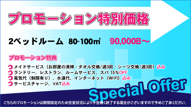 お得なプロモーション！