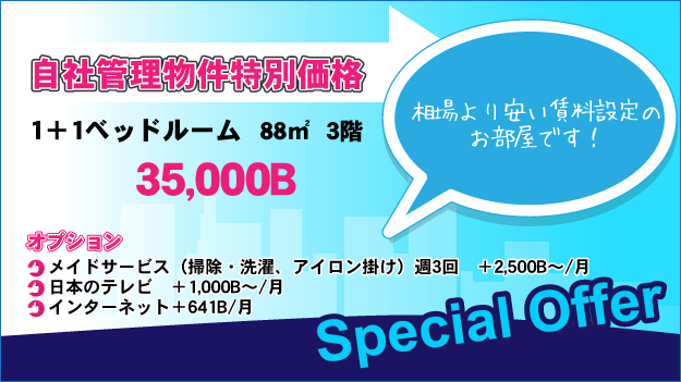 お得なプロモーション！