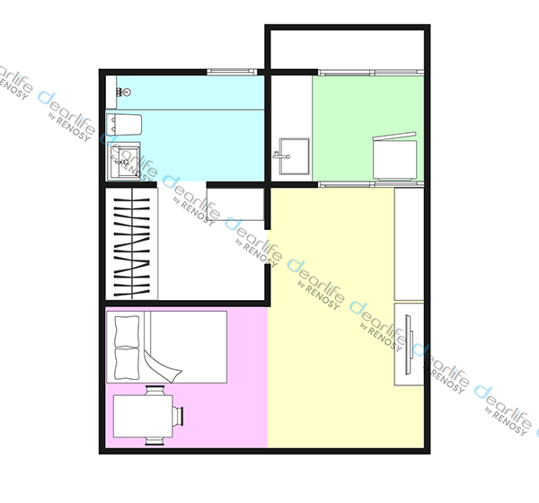 Supalai_Park-Ekkamai_Thonglor-STUDIO-Layout